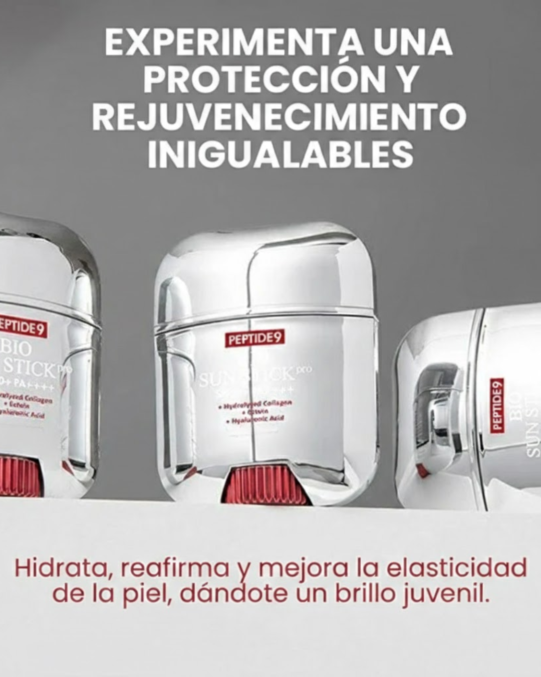 Peptide 9 - Protector Solar Coreano en Barra Pro SPF50+